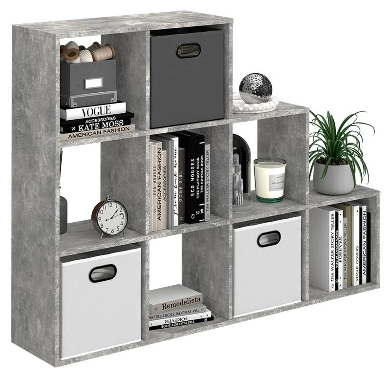 Étagère Escalier Béton 9 Compartiments – Image 6