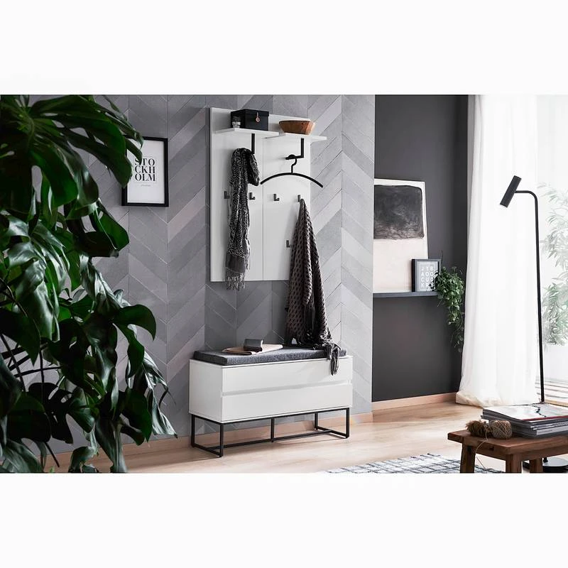 Porte-manteau mural Zaddy (lot De 2) – Image 2