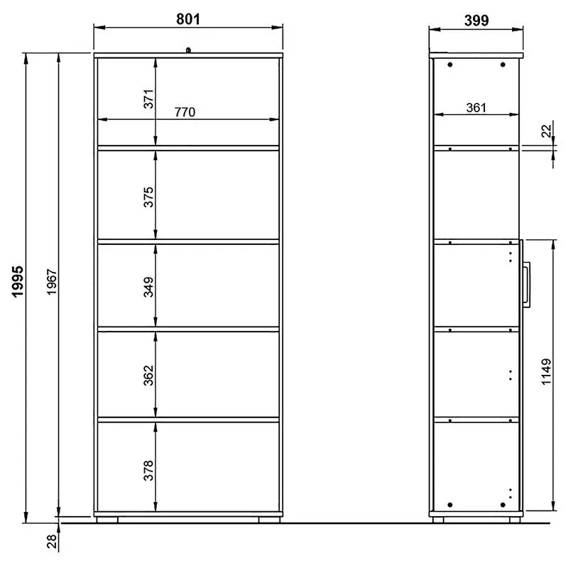 Armoire De Bureau GW-Profi 2.0 II – Image 13