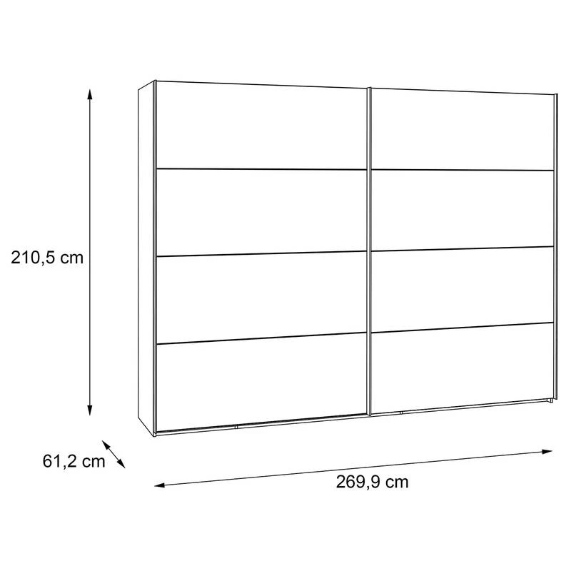 Armoire à Portes Coulissantes Ravenswood – Image 7