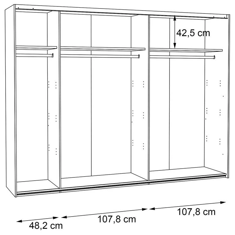 Armoire à Portes Coulissantes Ravenswood – Image 8