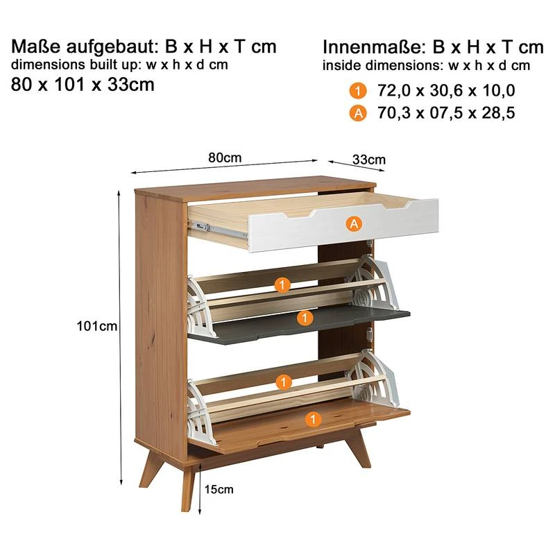 Meuble à Chaussures Scandik – Image 17