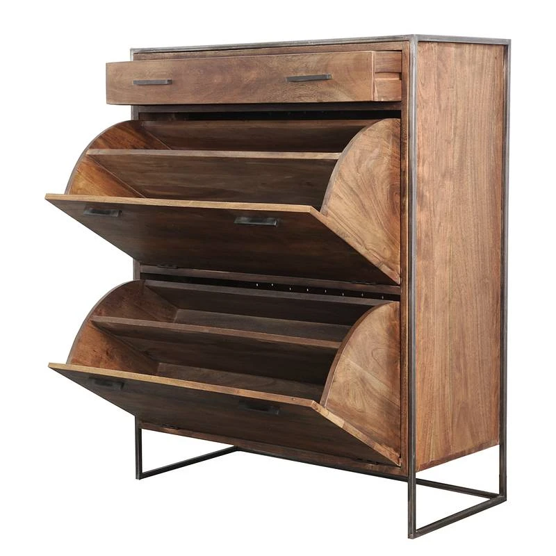 Meuble à Chaussures Bois Massif Tucson – Image 3