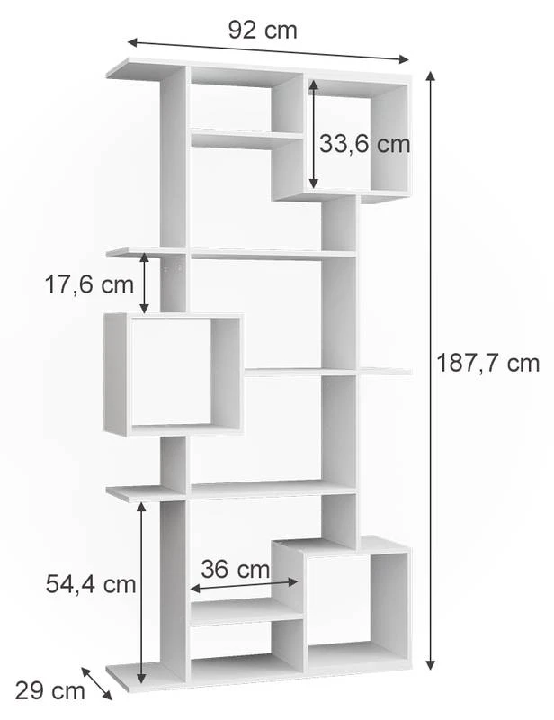 Etagère Blanc Cube – Image 6