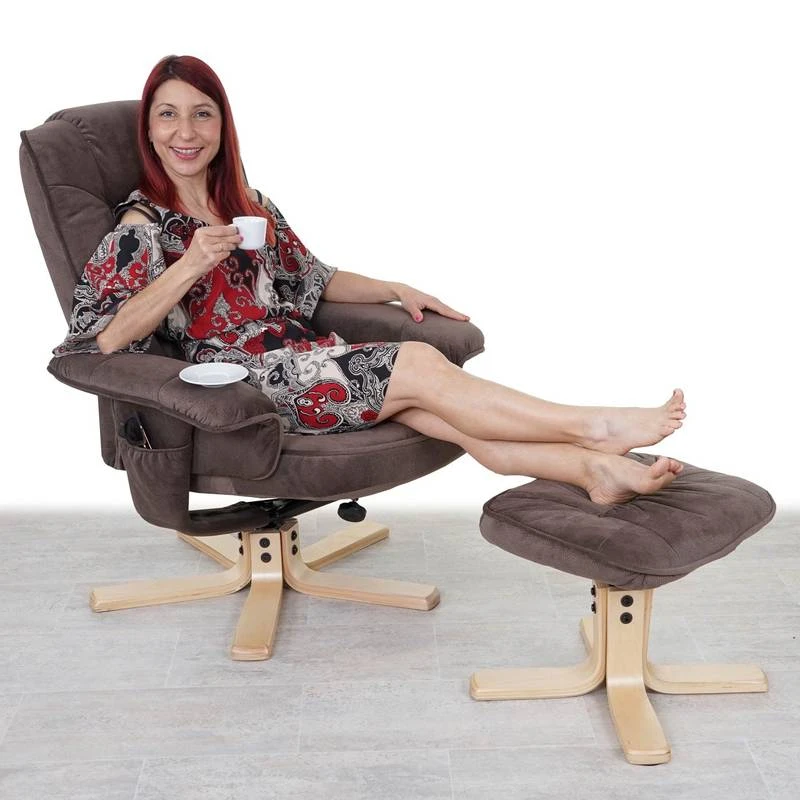 Fauteuil Relax M56 Avec Tabouret â Image 3