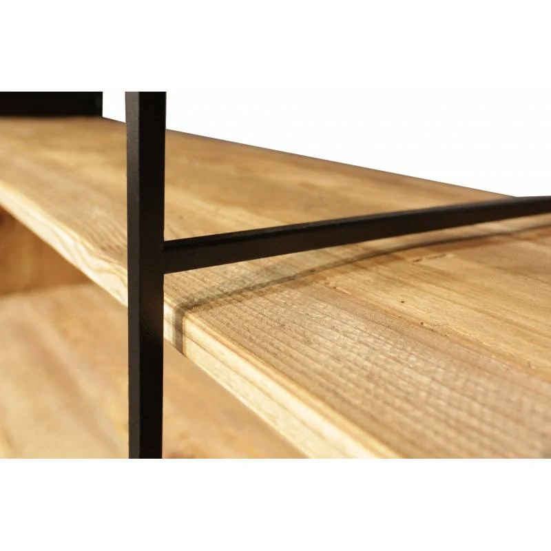 Bibliothèque 6 étagères Bois Recyclé – Image 5