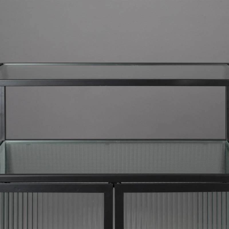 Vitrine 2 Portes Métal Et Verre Trempé – Image 6