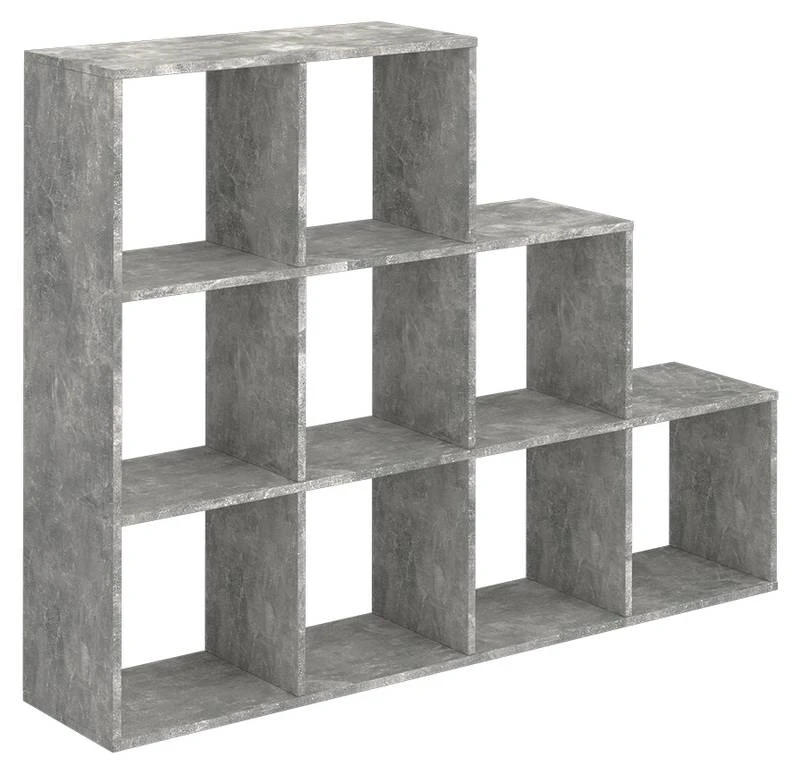 Étagère Escalier Béton 9 Compartiments