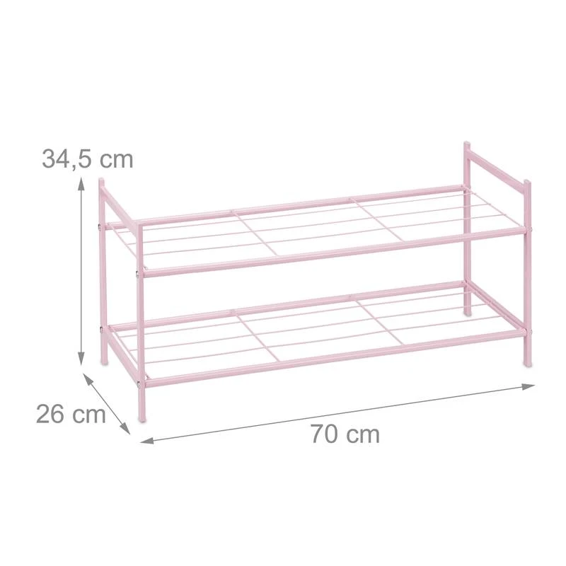 Étagère à Chaussures Rose – Image 9