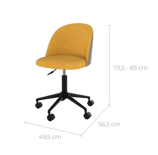 Chaise De Bureau Jane – Image 2