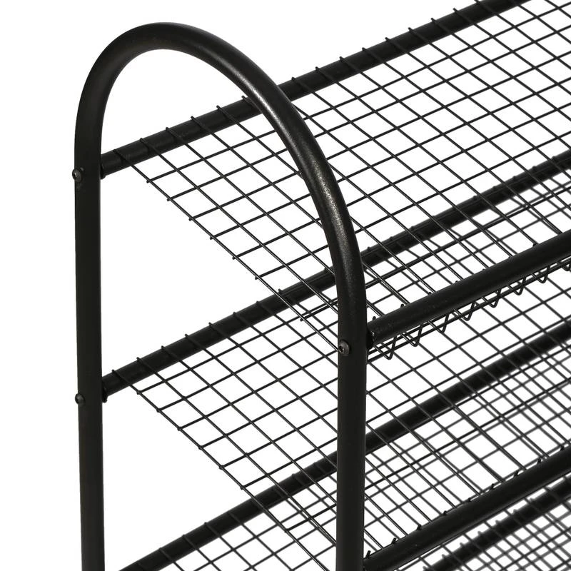 Étagère à Chaussures Odder à 4 Niveaux – Image 4