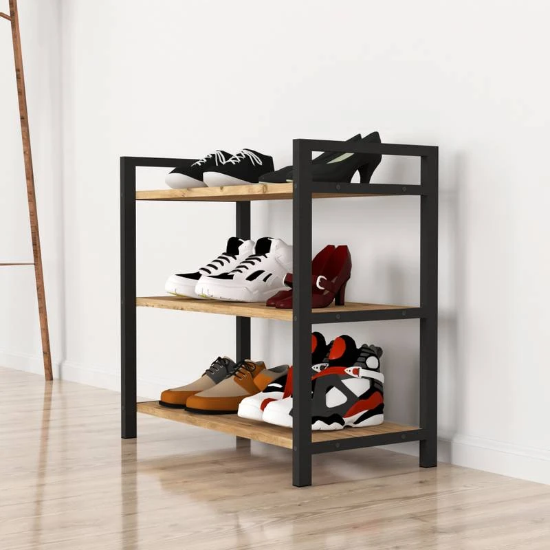 Étagère à Chaussures Sømna à 3 Niveaux – Image 4
