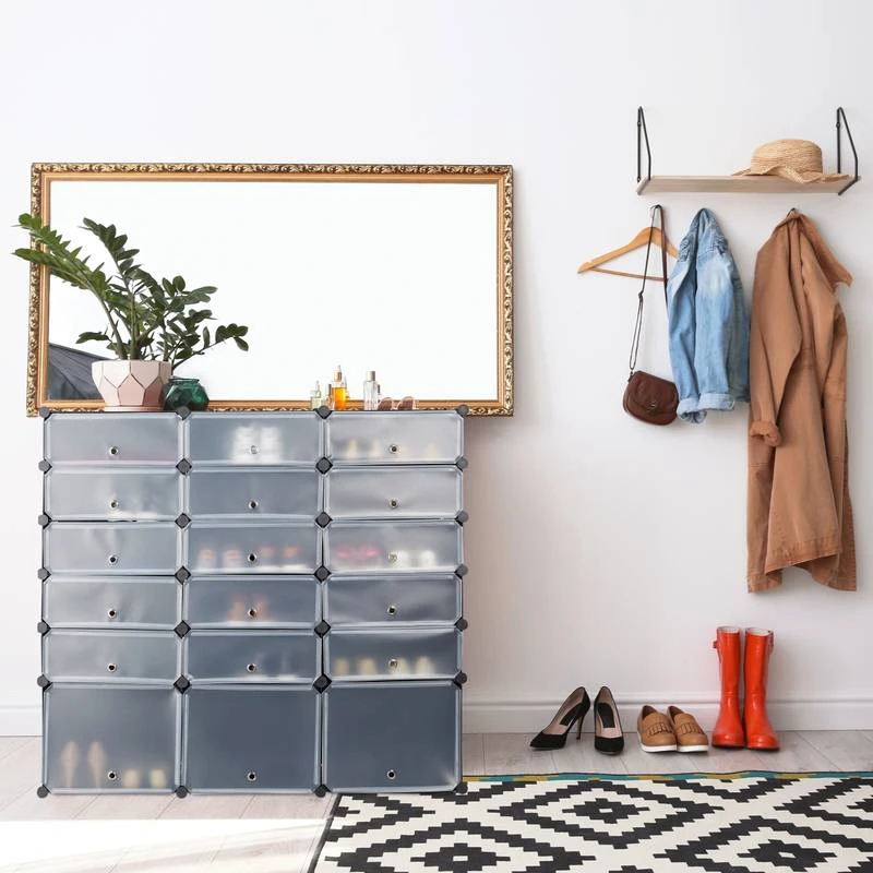 Meuble à Chaussures 18 Compartiments – Image 6