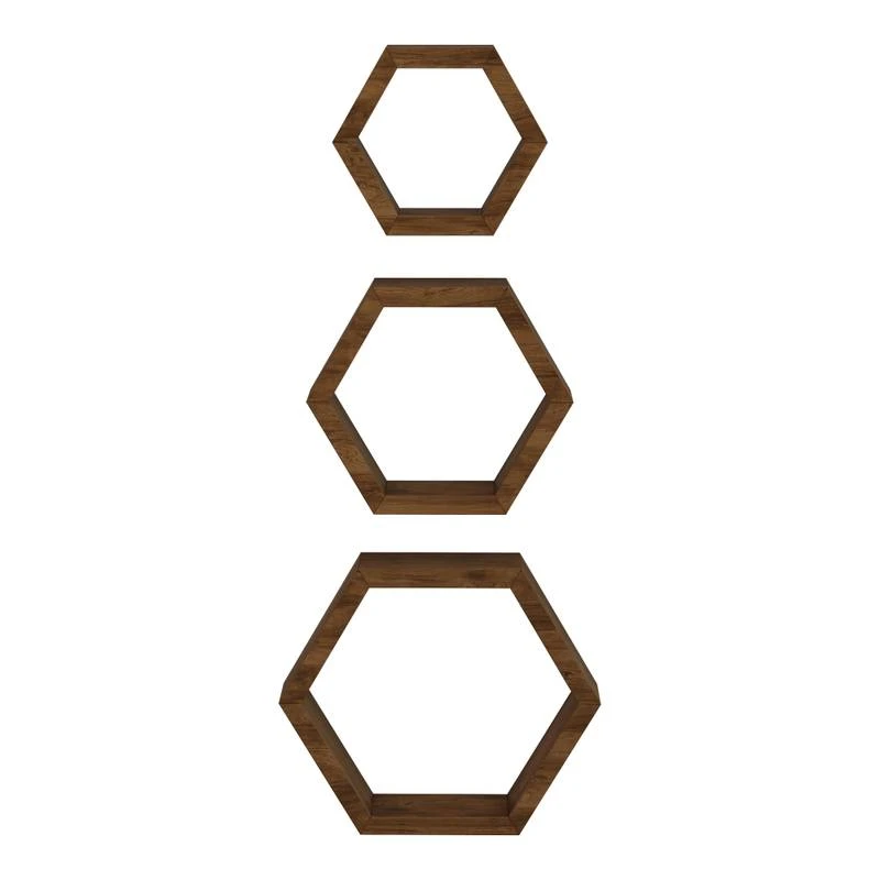 Set De 3 étagères Murales Stubbekøbing – Image 3