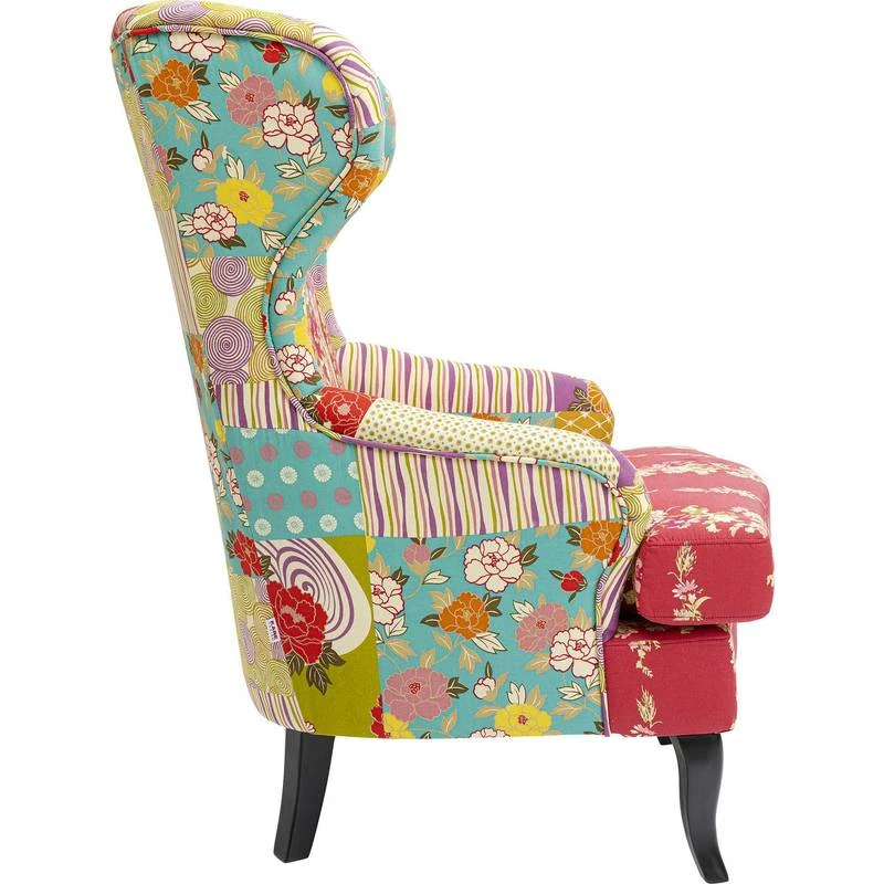 Fauteuil Wing Patchwork – Image 4