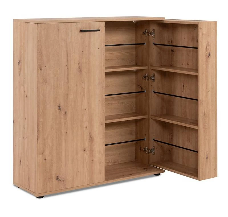 Meuble à Chaussures 2 Portes 8 étagères – Image 6