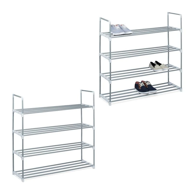 Meuble à Chaussures 4 étages En Lot De 2