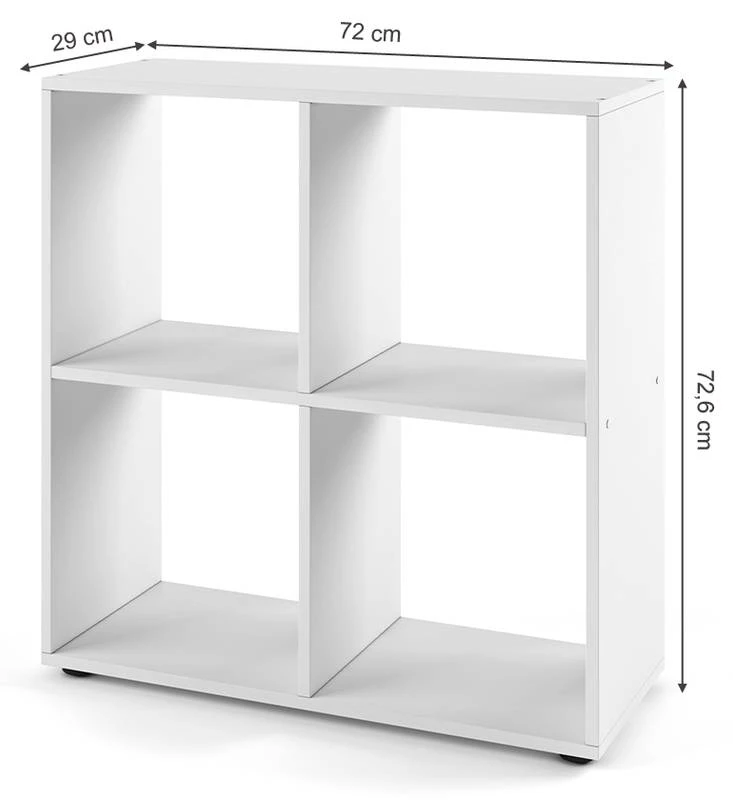 Etagère Tetra Blanc 4 Compartiments – Image 7