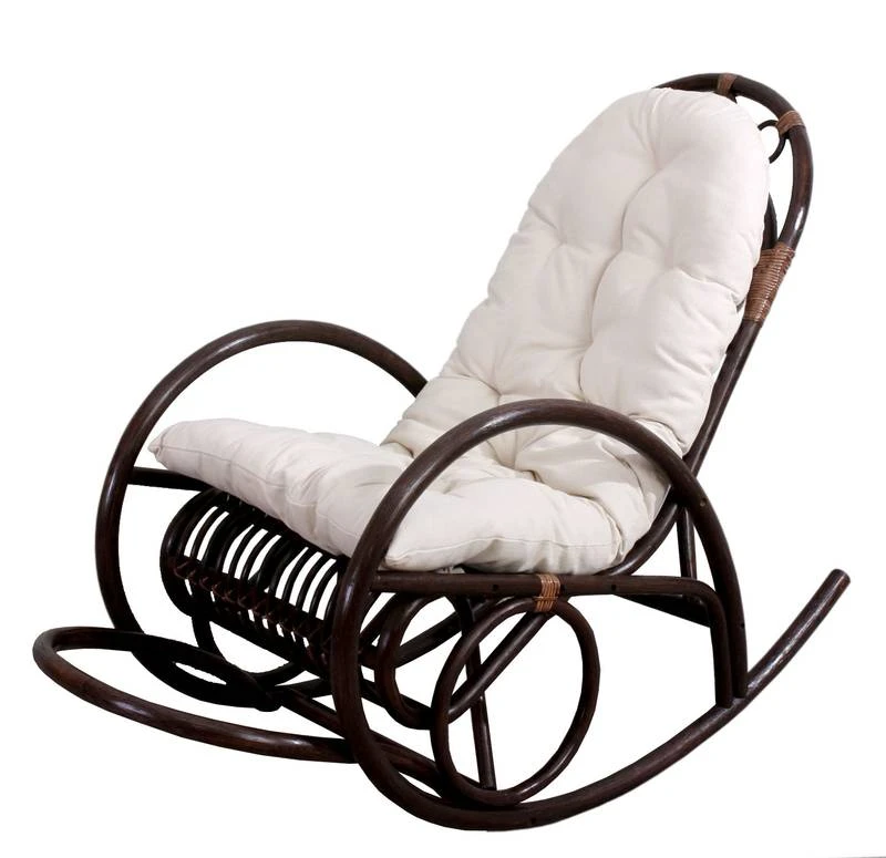 Fauteuil Ă Bascule HWC-C40 Rotin
