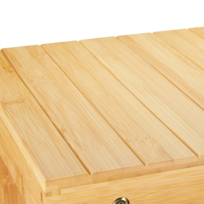 Etagère à Chaussures En Bambou Et Siège – Image 7