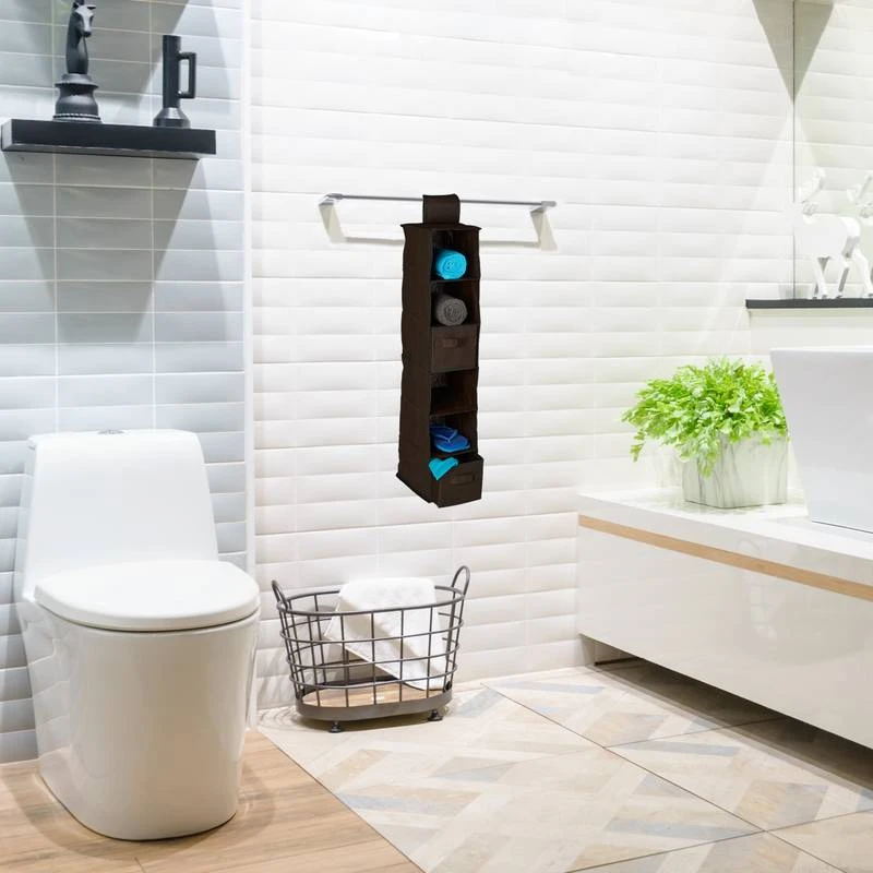 2xÉtagère Suspendue Tissu Armoire – Image 18