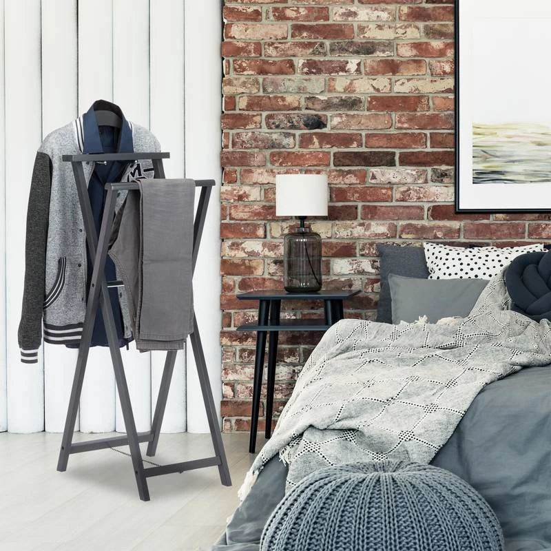 Valet De Chambre Blanc Pliable – Image 10