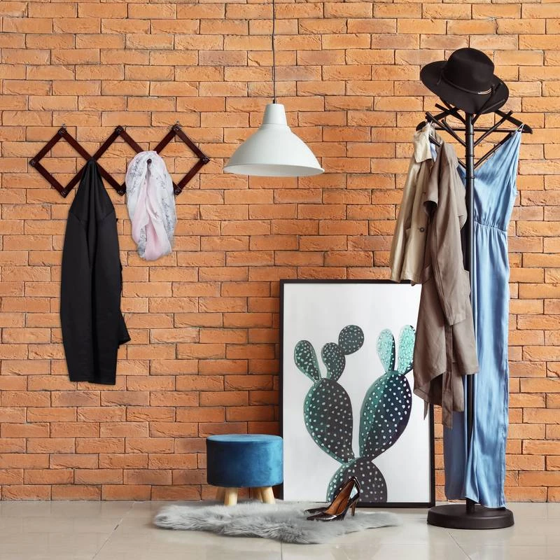 1x Garde Robe Mural En Bois Pliable – Image 17