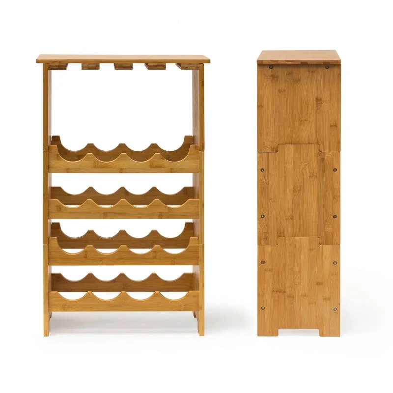 Casier à Bouteilles De Vin Étagère à Vin – Image 4