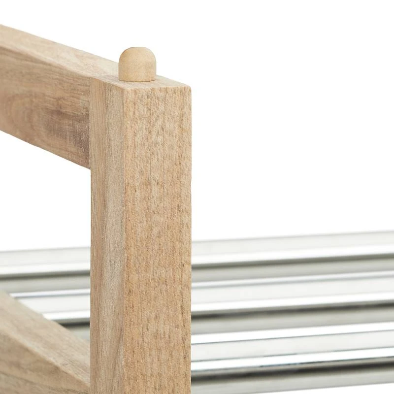 Étagère à Chaussures Noyer 6 Paires – Image 6