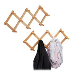 2x Garde Robe Mural En Bois Pliable