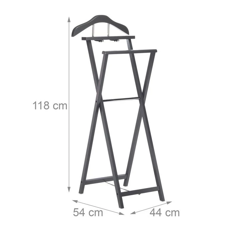 Valet De Chambre Blanc Pliable – Image 9