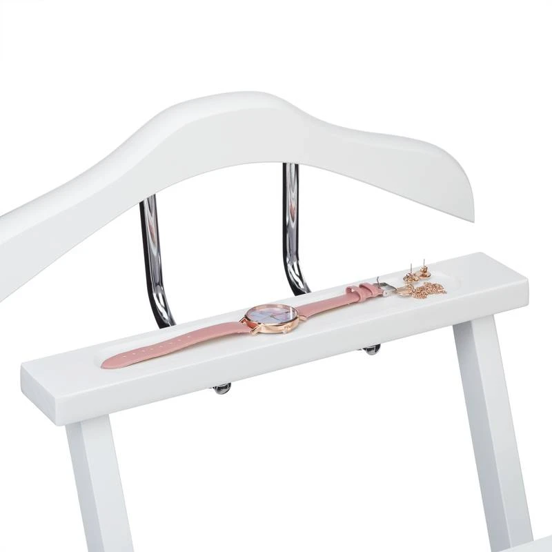 Valet De Chambre Blanc Pliable – Image 6