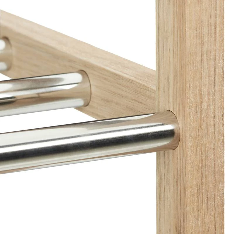 Étagère à Chaussures Noyer 6 Paires – Image 8