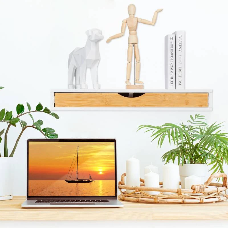 Étagère Murale Avec Tiroir – Image 2