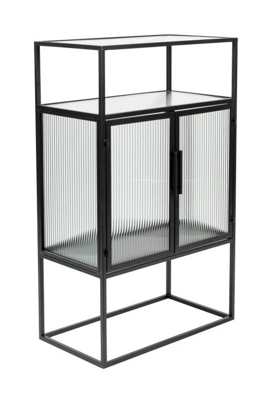 Vitrine 2 Portes Métal Et Verre Trempé – Image 4