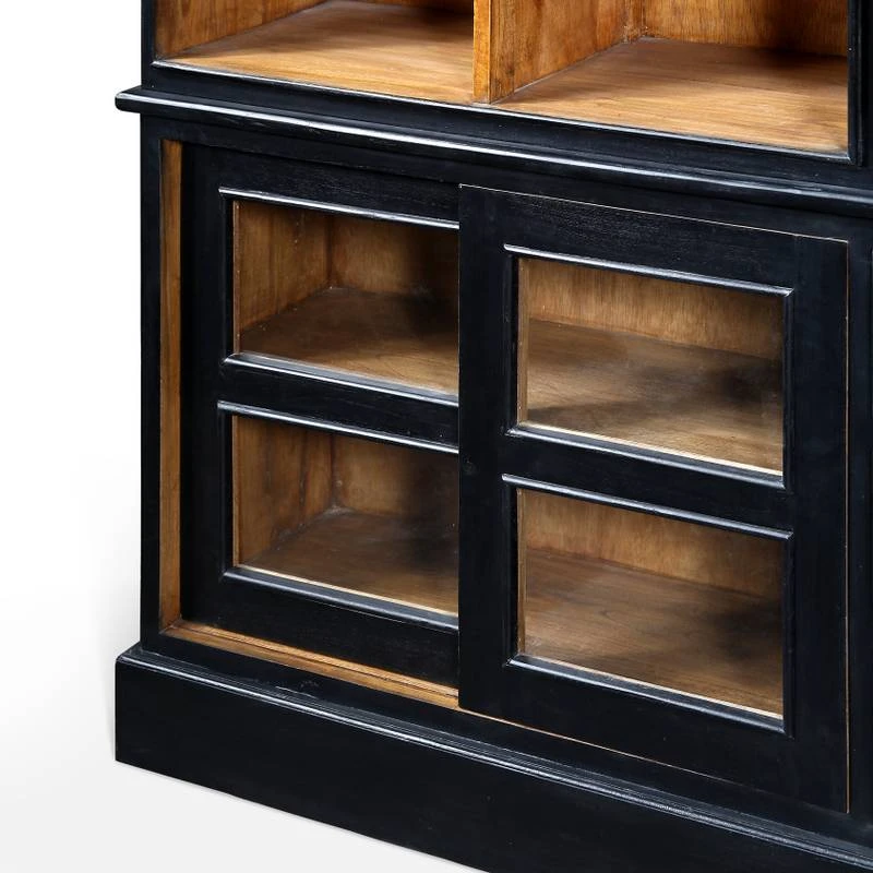 London - Grande Bibliothèque Noire En Bo – Image 3