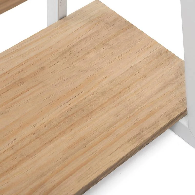 Étagère Polygonal Ascendant 140x35 Blanc – Image 4