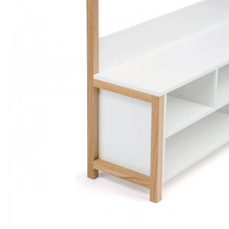 Vestiaire D'entrée Blanc – Image 6