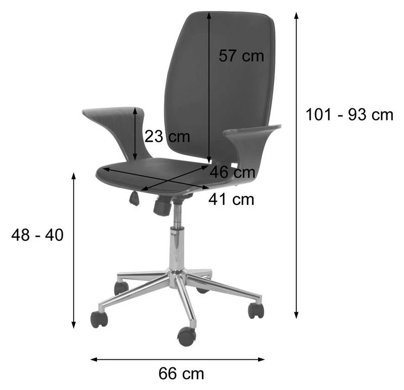 Fauteuil De Bureau HWC-C54 – Image 9