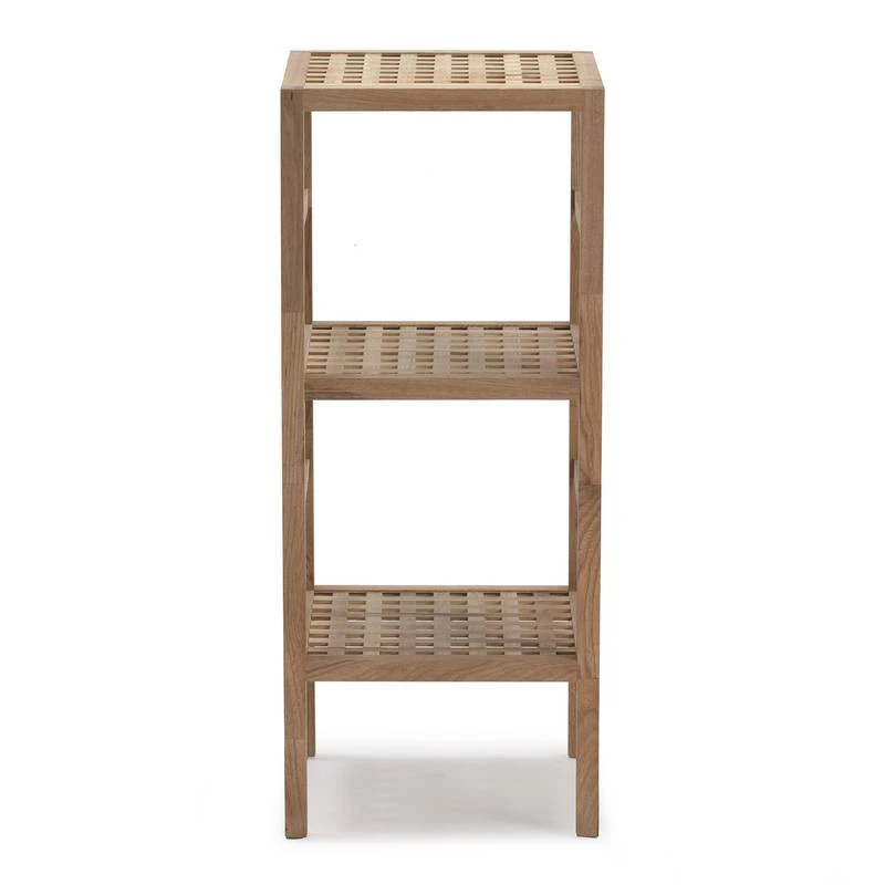 Étagère Alam En Bois De Noyer, 3 Niveaux – Image 3