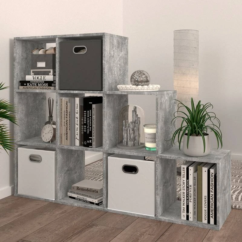 Étagère Escalier Béton 9 Compartiments – Image 4