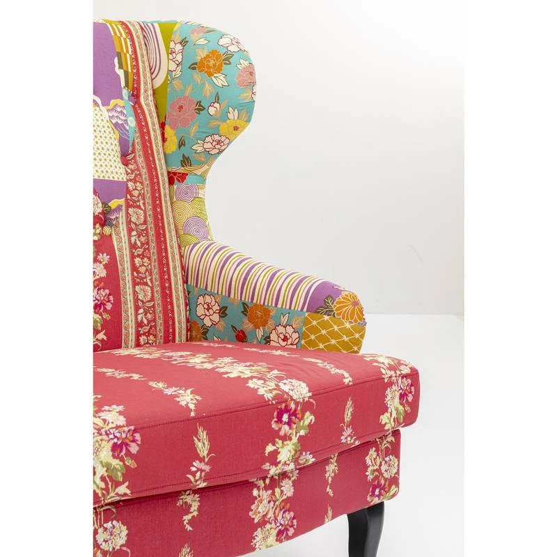 Fauteuil Wing Patchwork – Image 6