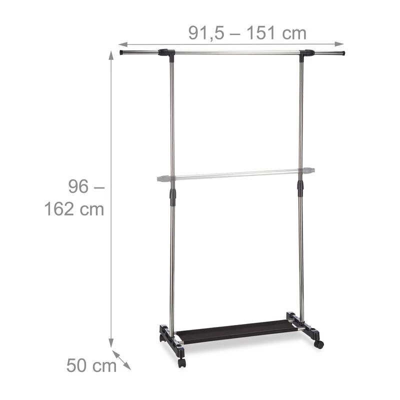 Portant à Vêtements Roulettes – Image 9