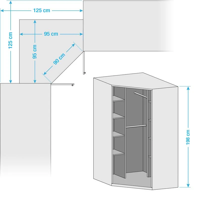 Armoire D'angle Click â Image 3