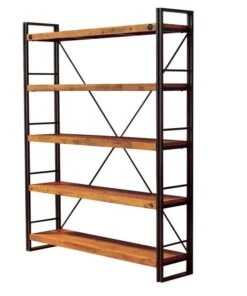 Bibliothèque Métal & Acacia 190 X 150