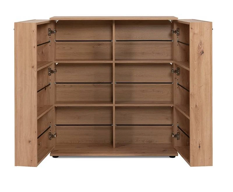 Meuble à Chaussures 2 Portes 8 étagères – Image 4