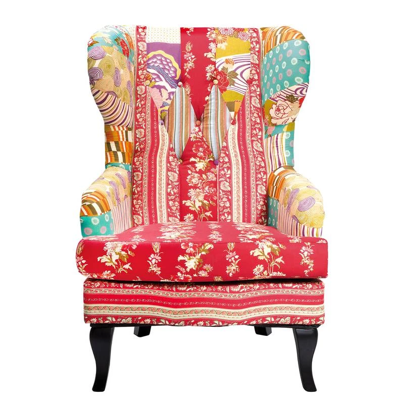 Fauteuil Wing Patchwork – Image 11